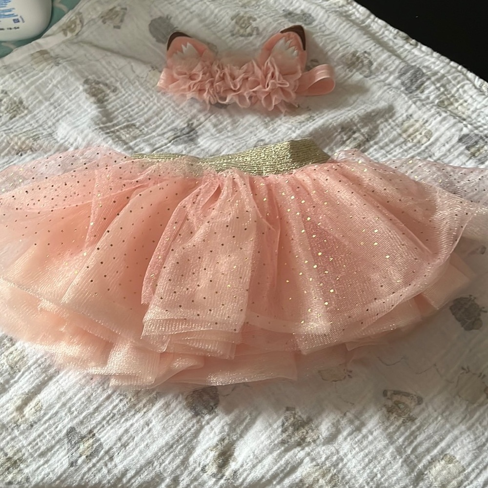 Baby girls fox costume